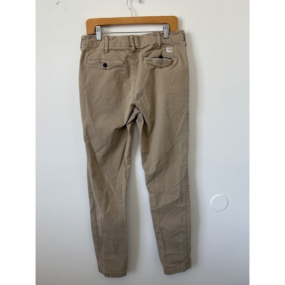 American Eagle Men's Slim Fit Flex Khaki Pants – Size 32x34 - Picture 3 of 6